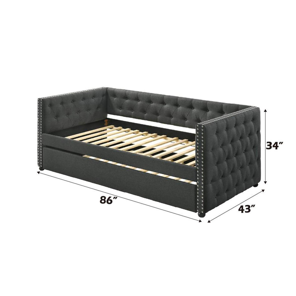 39450 Romona Daybed with Trundle - Twin