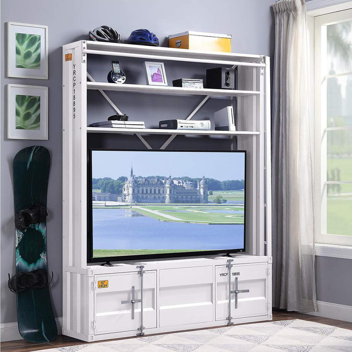 39882 Cargo Bookcase with Ladder