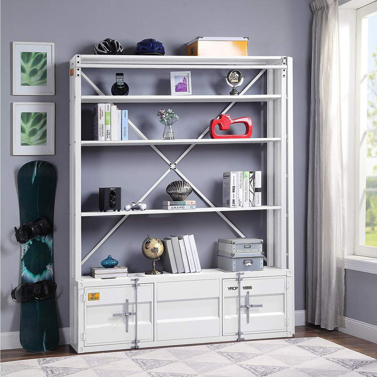 39882 Cargo Bookcase with Ladder