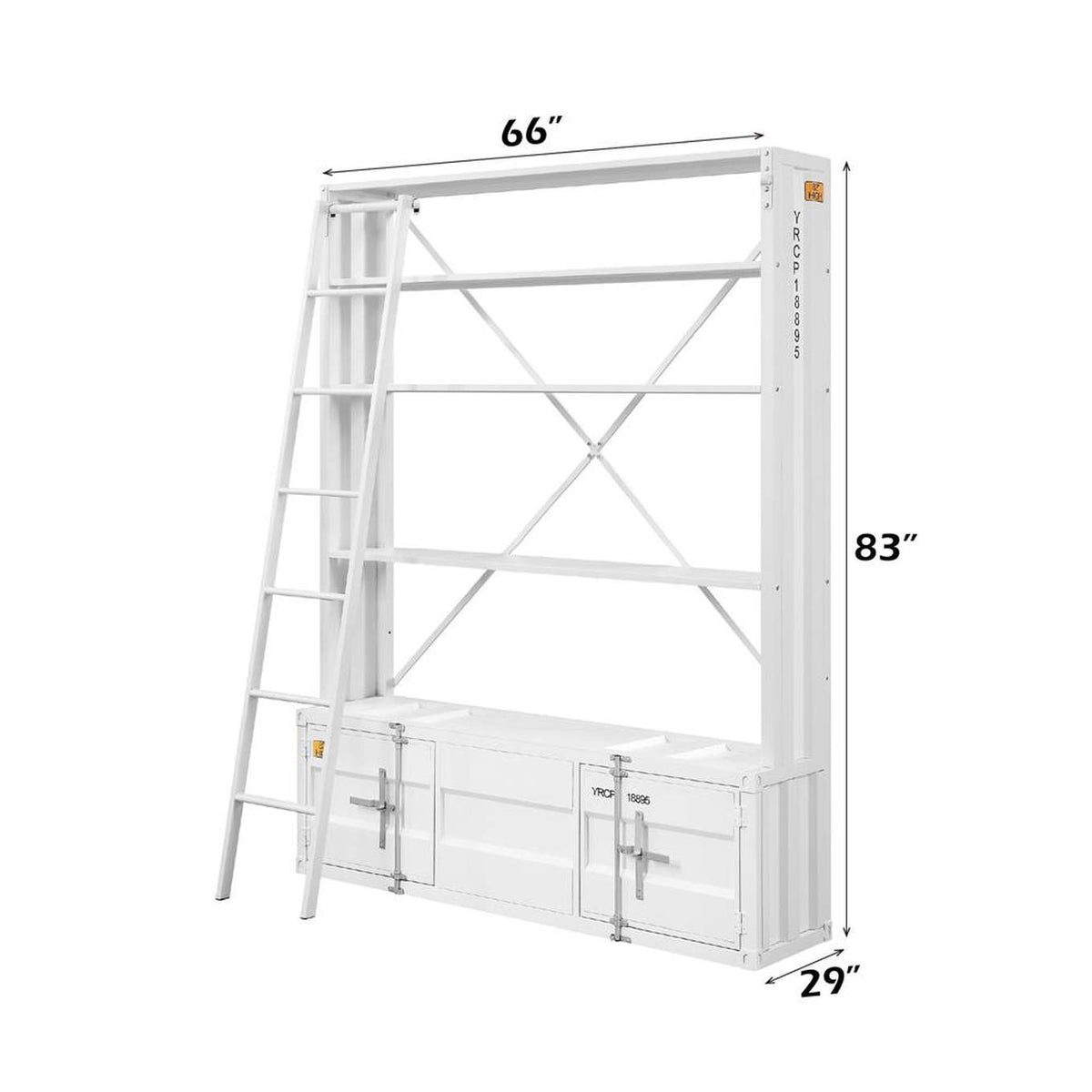 39882 Cargo Bookcase with Ladder