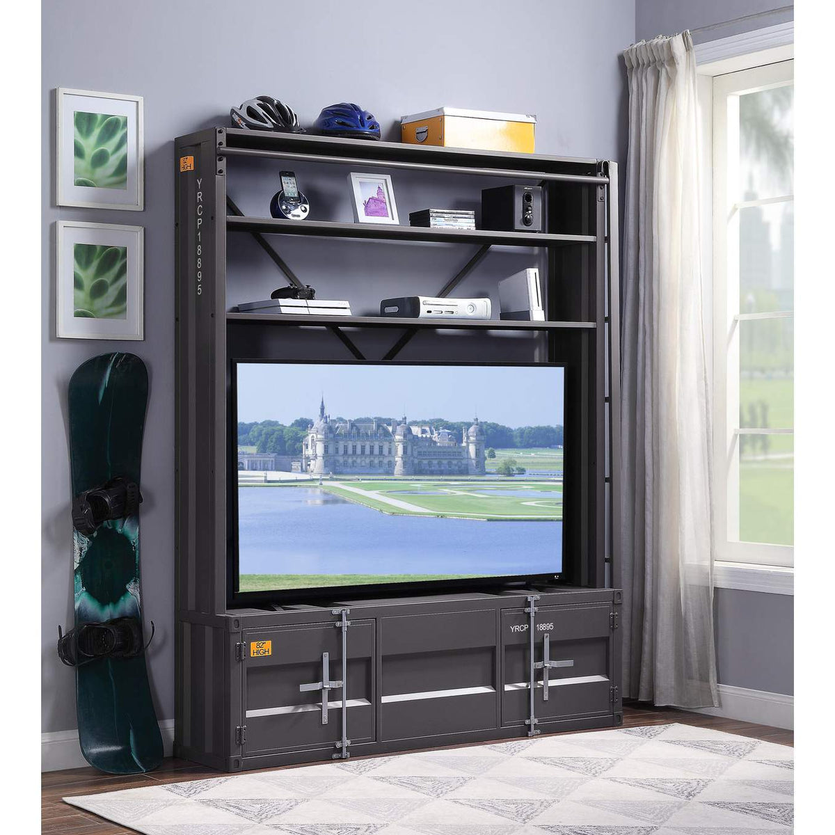 39887 Cargo Bookcase with Ladder