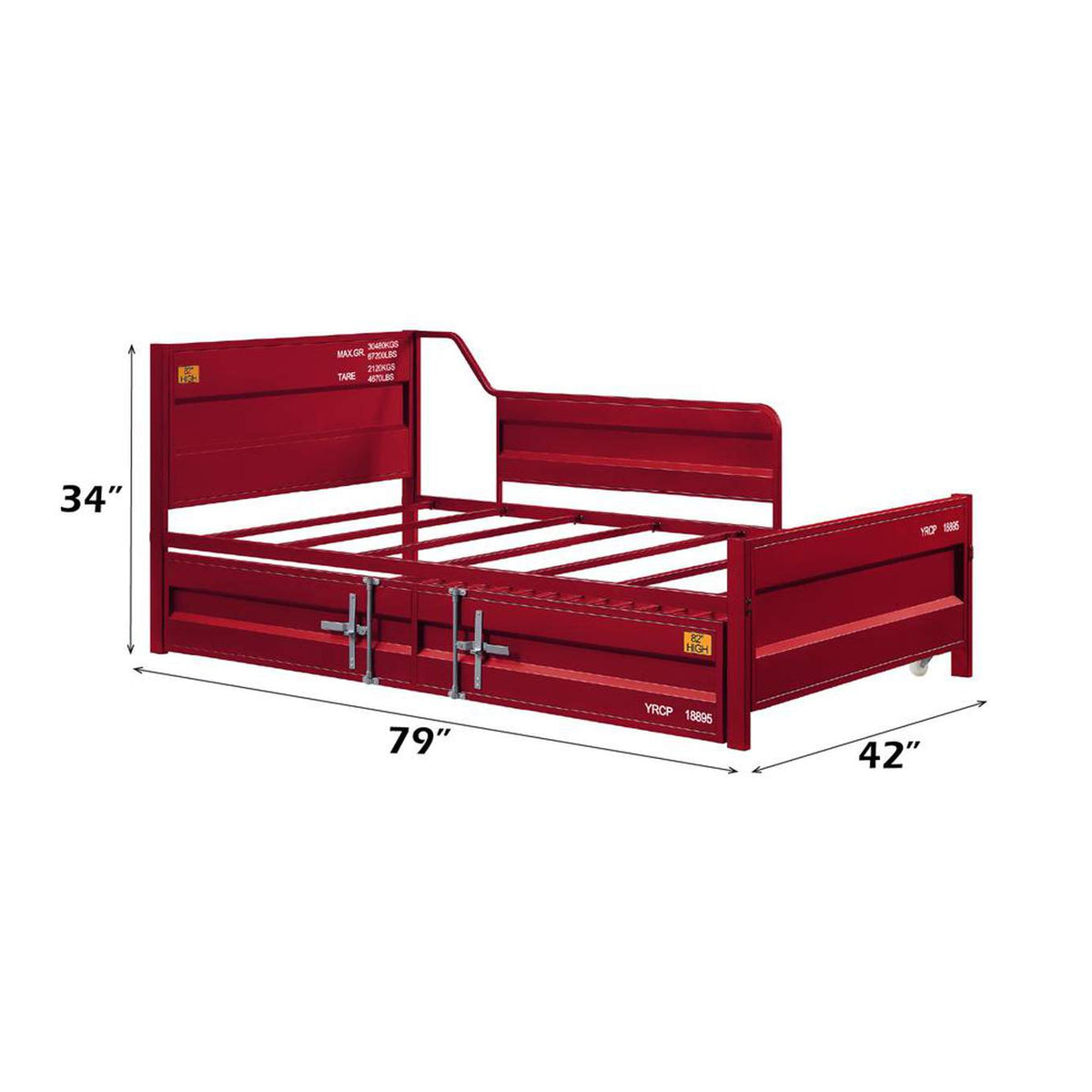 39895 Cargo Daybed with Trundle - Twin