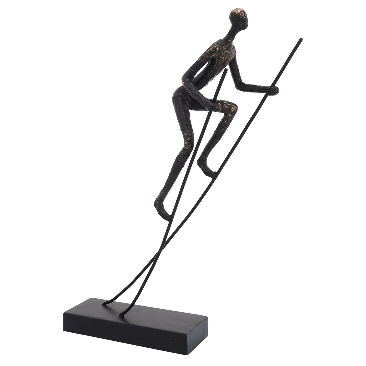 Resin Man On Stilights 15" - Bronze