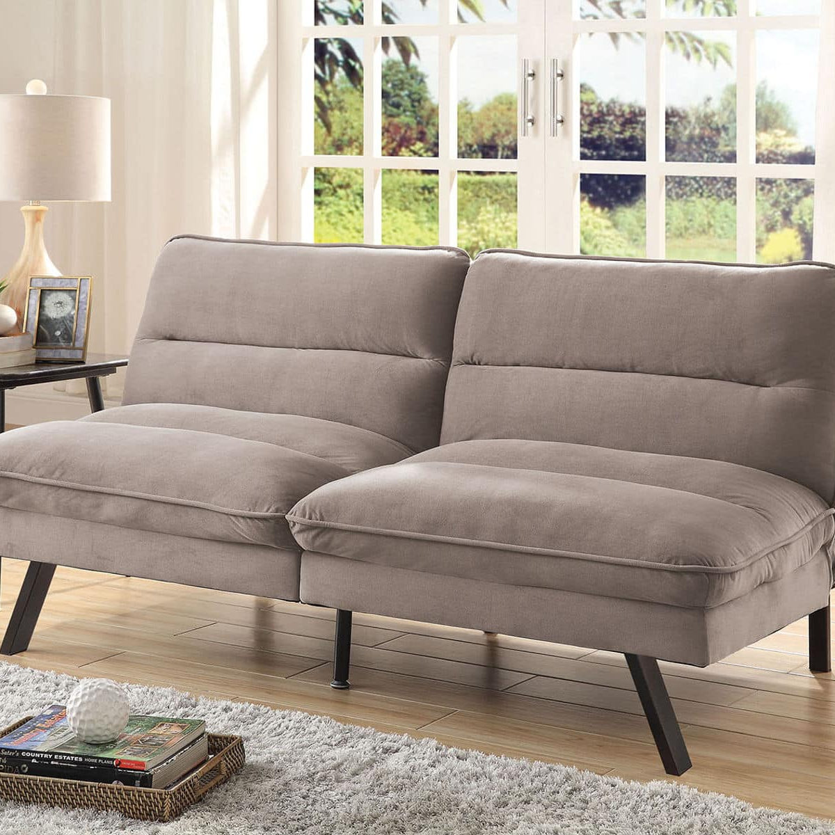 Maryam - Futon Sofa - Gray