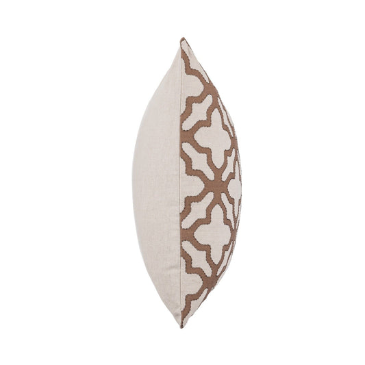 Lineage - Mullan 22" x 22"Pillow - Frothed Brown