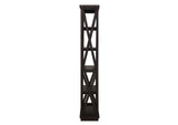 7YC9193982 Yosemite Solid Wood 82X39 Inch Bookshelf In Cafe