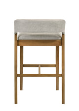 Landyn - 26" Amber Glow Counter Height Rubberwood Barstool