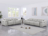 9762 - 6-Piece Modular Power Reclining Sofa And Console Loveseat Set With 5 Power Recliners In