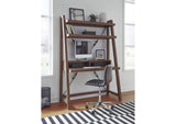 8FJ812L Autumn Ladder Desk In Flint Oak