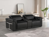 1126 - 3-Piece Modular Power Reclining Loveseat In With 2 Power Recliners & Power Headrests