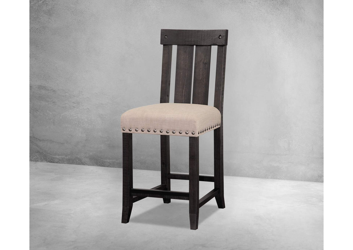 7YC970W Yosemite Solid Wood Kitchen Counter Stool In Cafe
