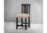 7YC970W Yosemite Solid Wood Kitchen Counter Stool In Cafe