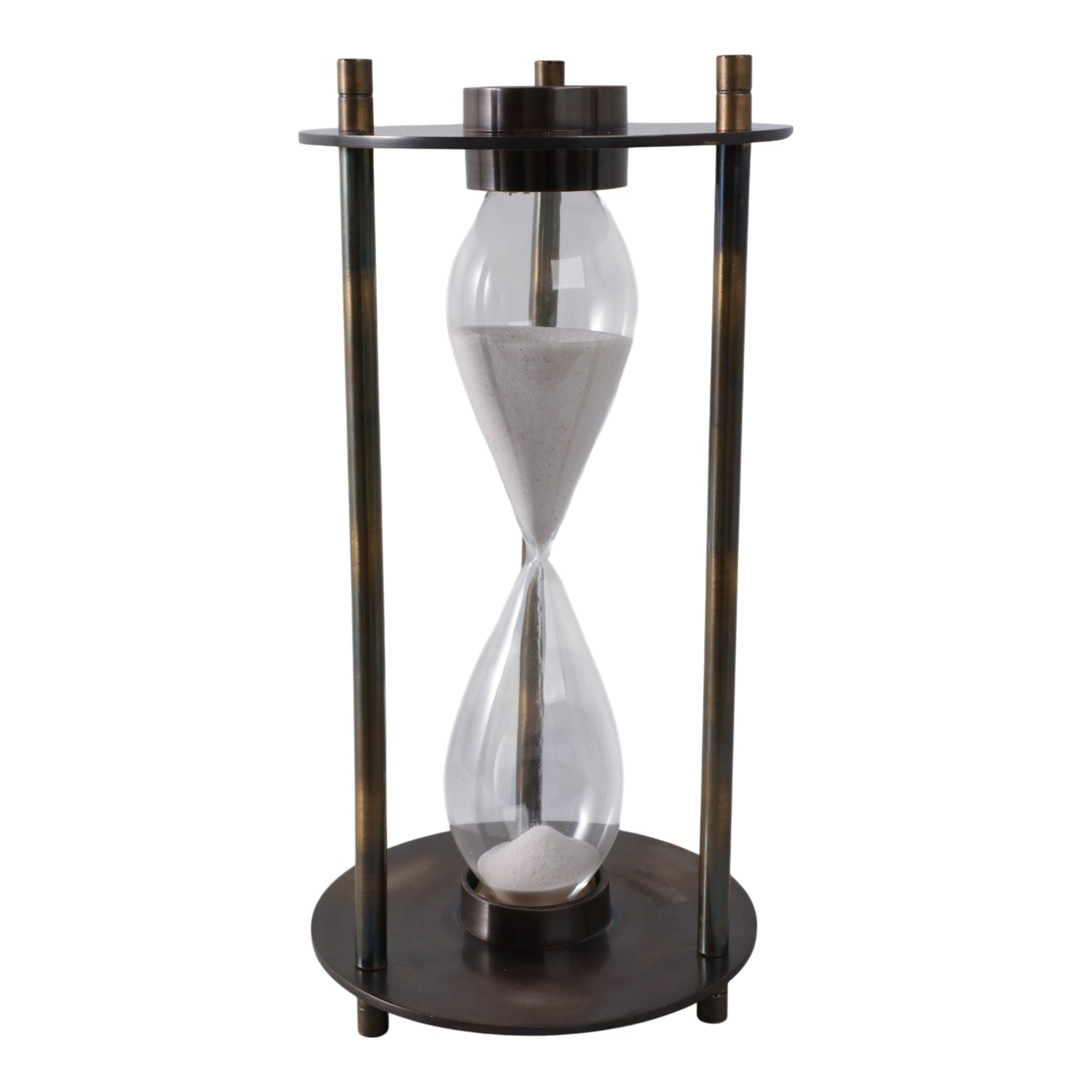 Perth Aluminum Compass Hourglass - Bronze
