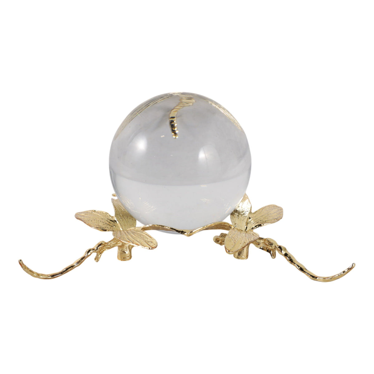 Stafford Dragonfly Paperweight - Gray / Gold