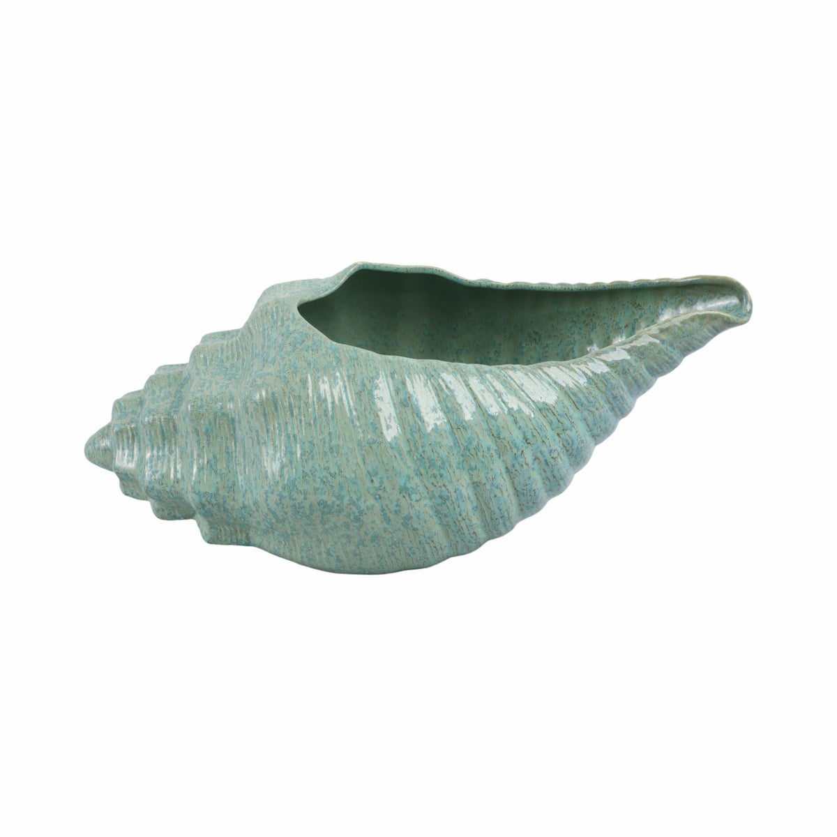 Moura Shell Portugal Planter - Green