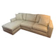 White Leather Sectional