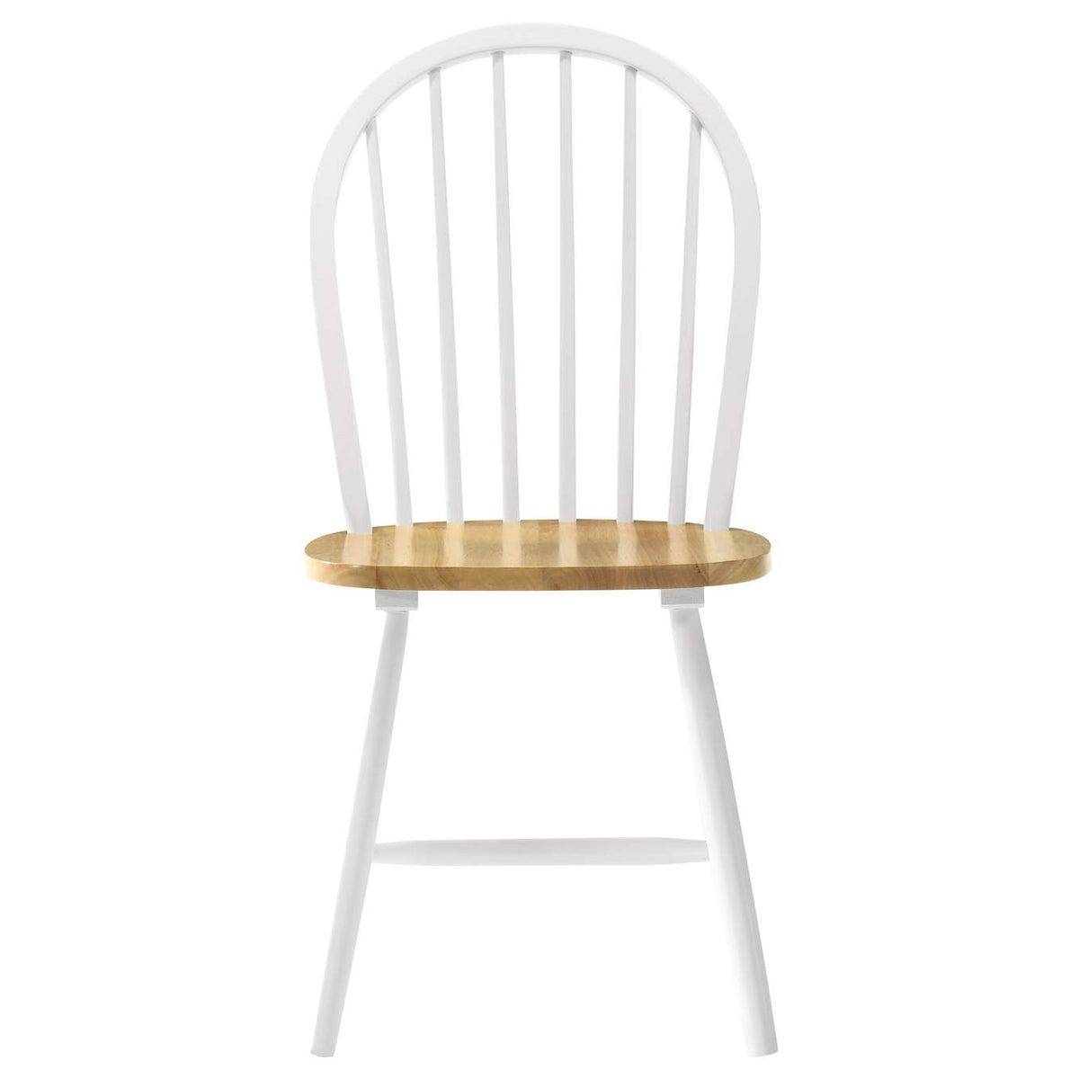 4129 Cinder Wood Dining Side Chair White (Set of 4)