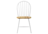 4129 Cinder Wood Dining Side Chair White (Set of 4)