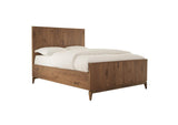 8N16F7 Adler Wood Panel Bed In Natural Walnut