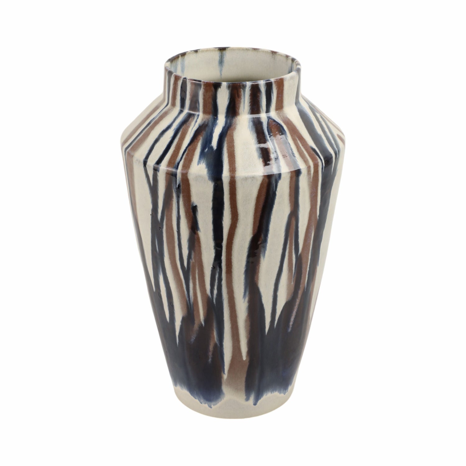 Elvas Large Portugal Vase - Blue / Beige
