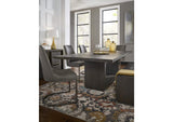 AZU561 Oxford Rectangular Dining Table In Basalt Grey