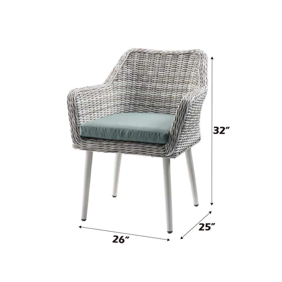45005 Tashay 3Pc Pack Patio Bistro Set
