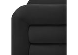 TOV-S68209 Curves Black Velvet Lounge Chair