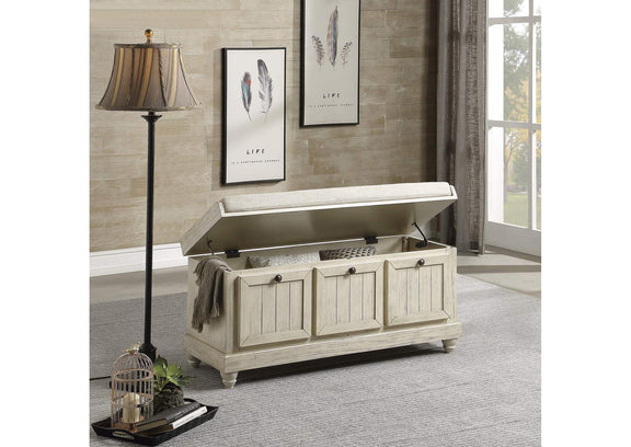 4586W Woodwell Lift Top Storage Bench