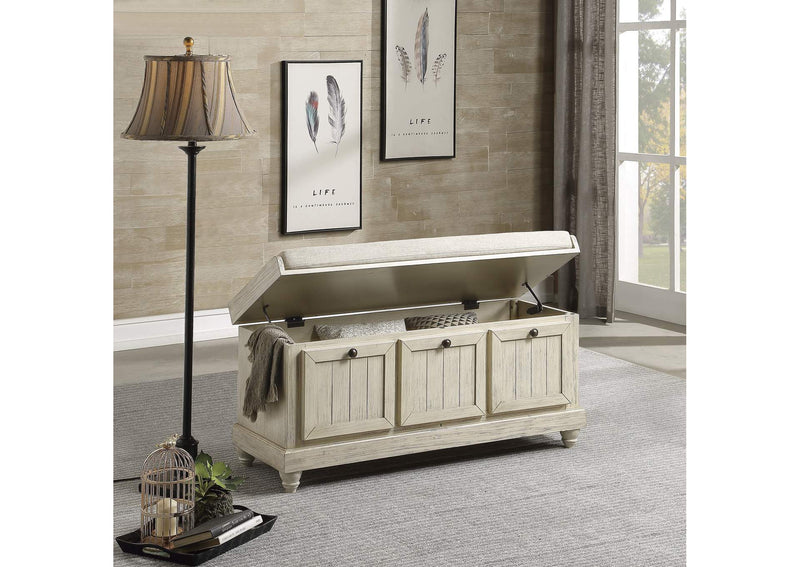 4586W Woodwell Lift Top Storage Bench