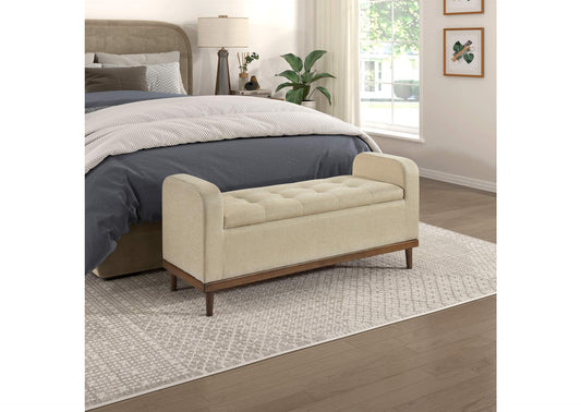 4590BR Brigitte Lift Top Storage Bench