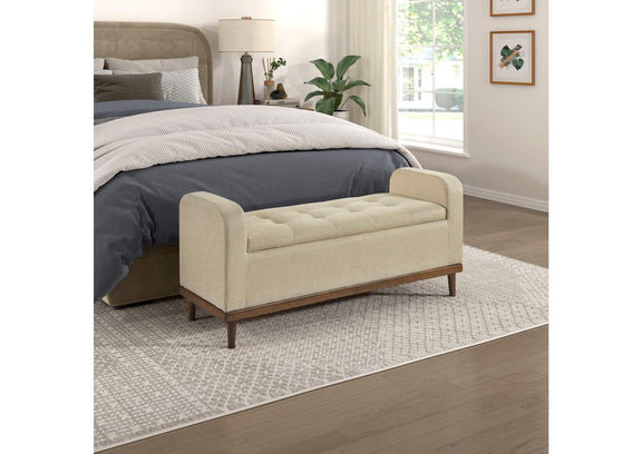4590BR Brigitte Lift Top Storage Bench