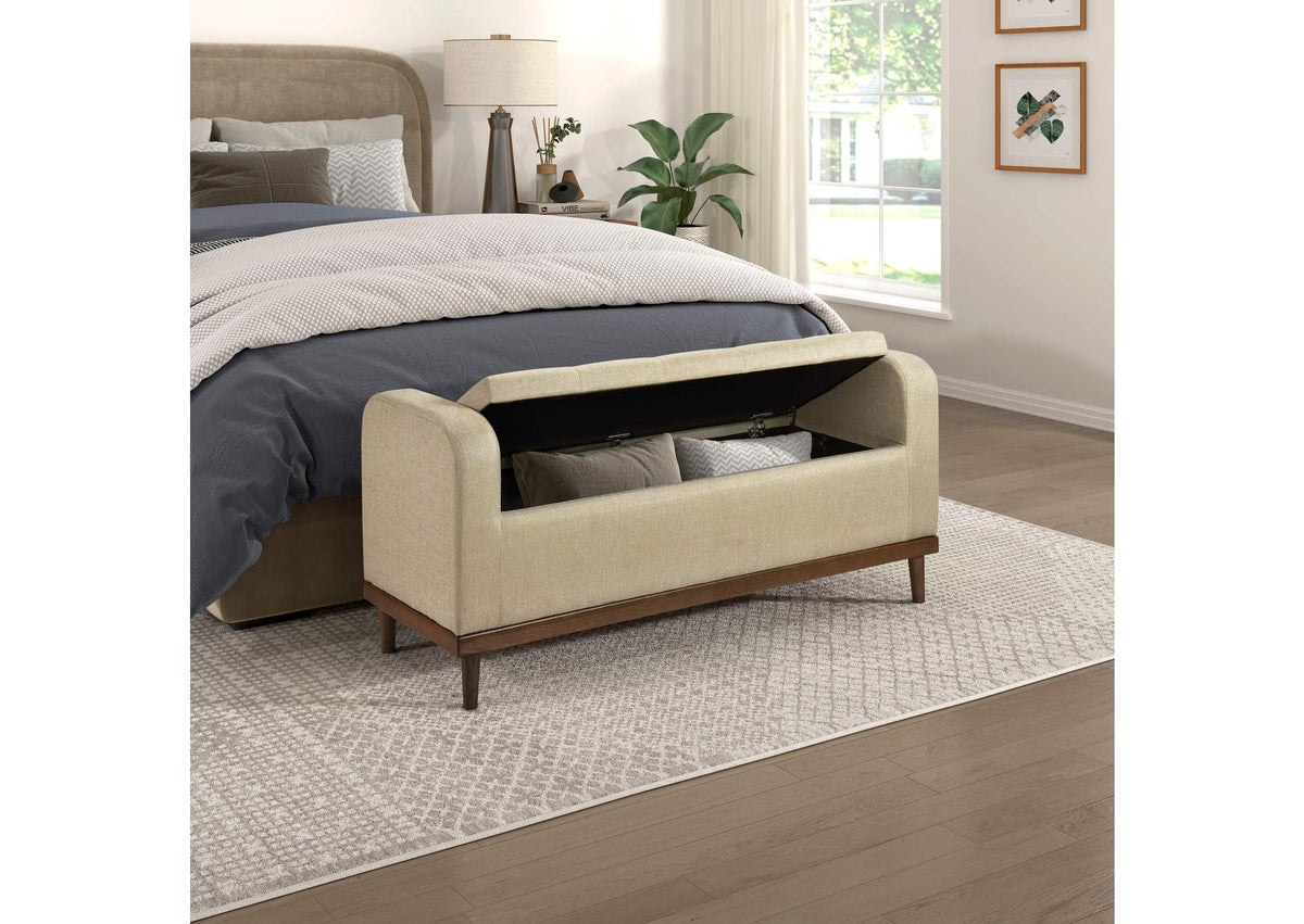4590BR Brigitte Lift Top Storage Bench