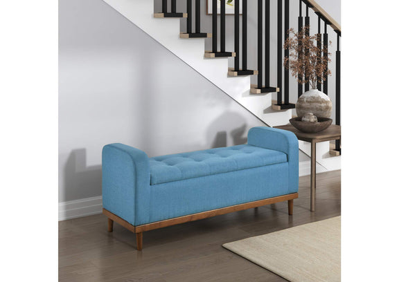 4590BU Brigitte Lift Top Storage Bench