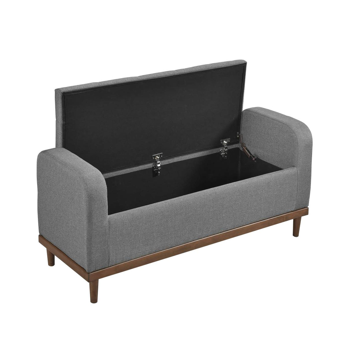 4590GY Brigitte Lift Top Storage Bench