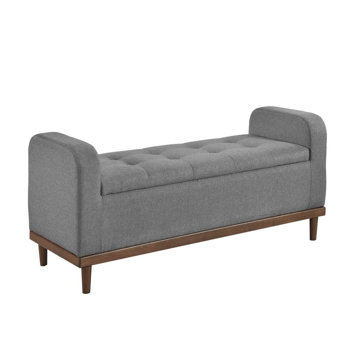 4590GY Brigitte Lift Top Storage Bench