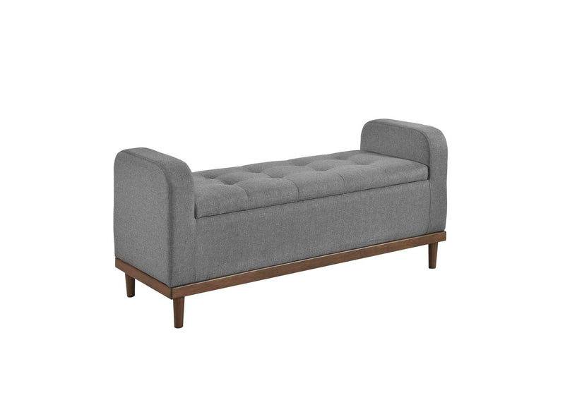 4590GY Brigitte Lift Top Storage Bench