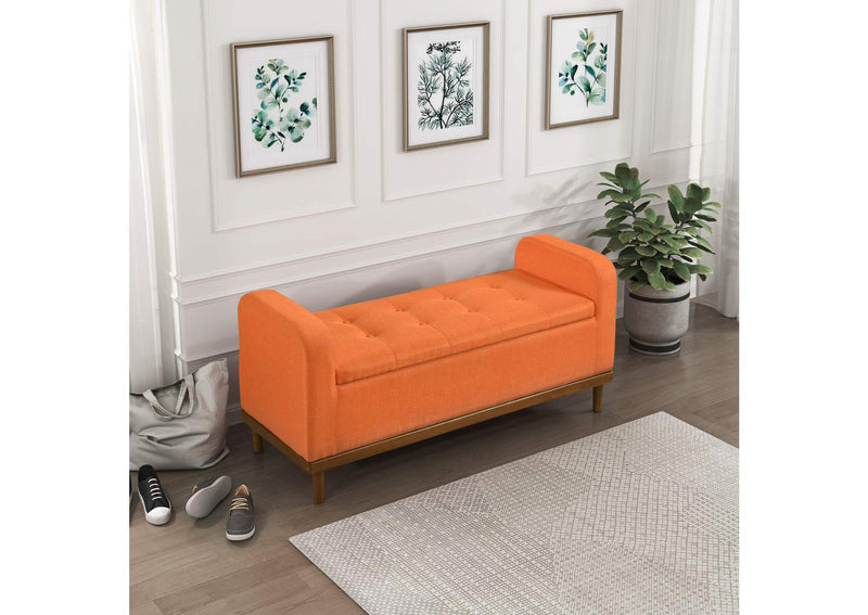 4590RN Brigitte Lift Top Storage Bench