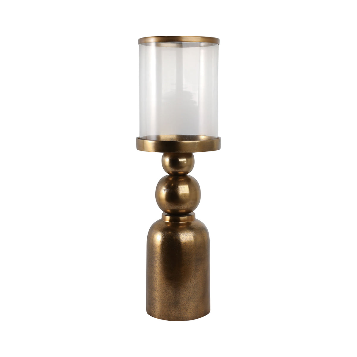 Glenpool Small Candle Holder - Gold