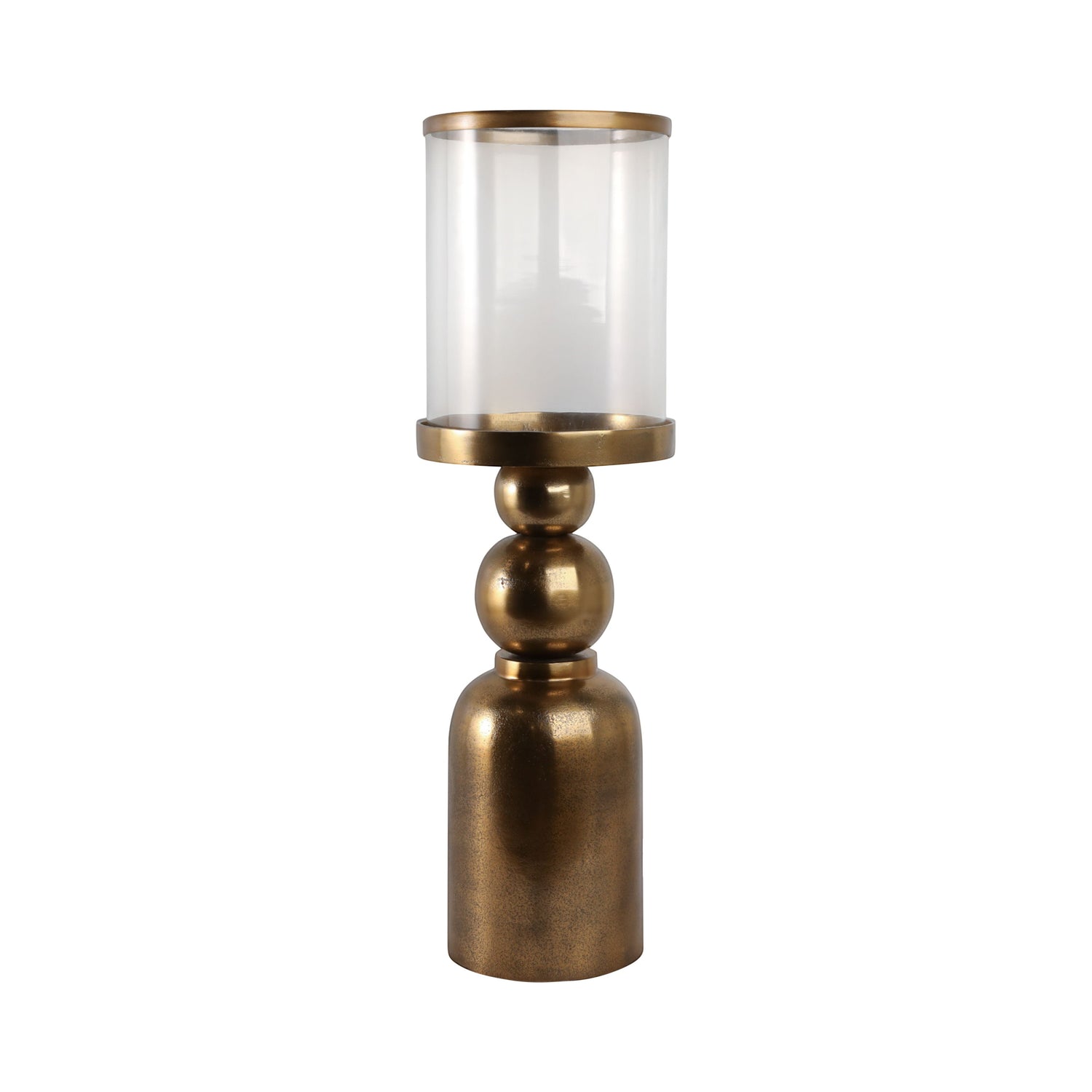 Glenpool Small Candle Holder - Gold