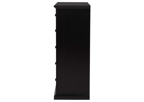 460595BLK Sumerlin 6-drawer Bedroom Chest of Drawers Black