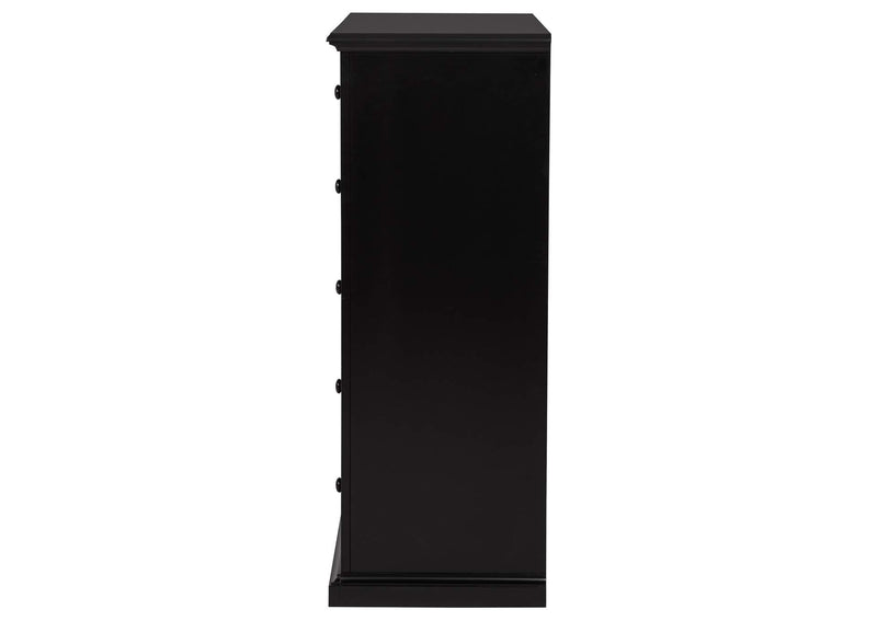 460595BLK Sumerlin 6-drawer Bedroom Chest of Drawers Black