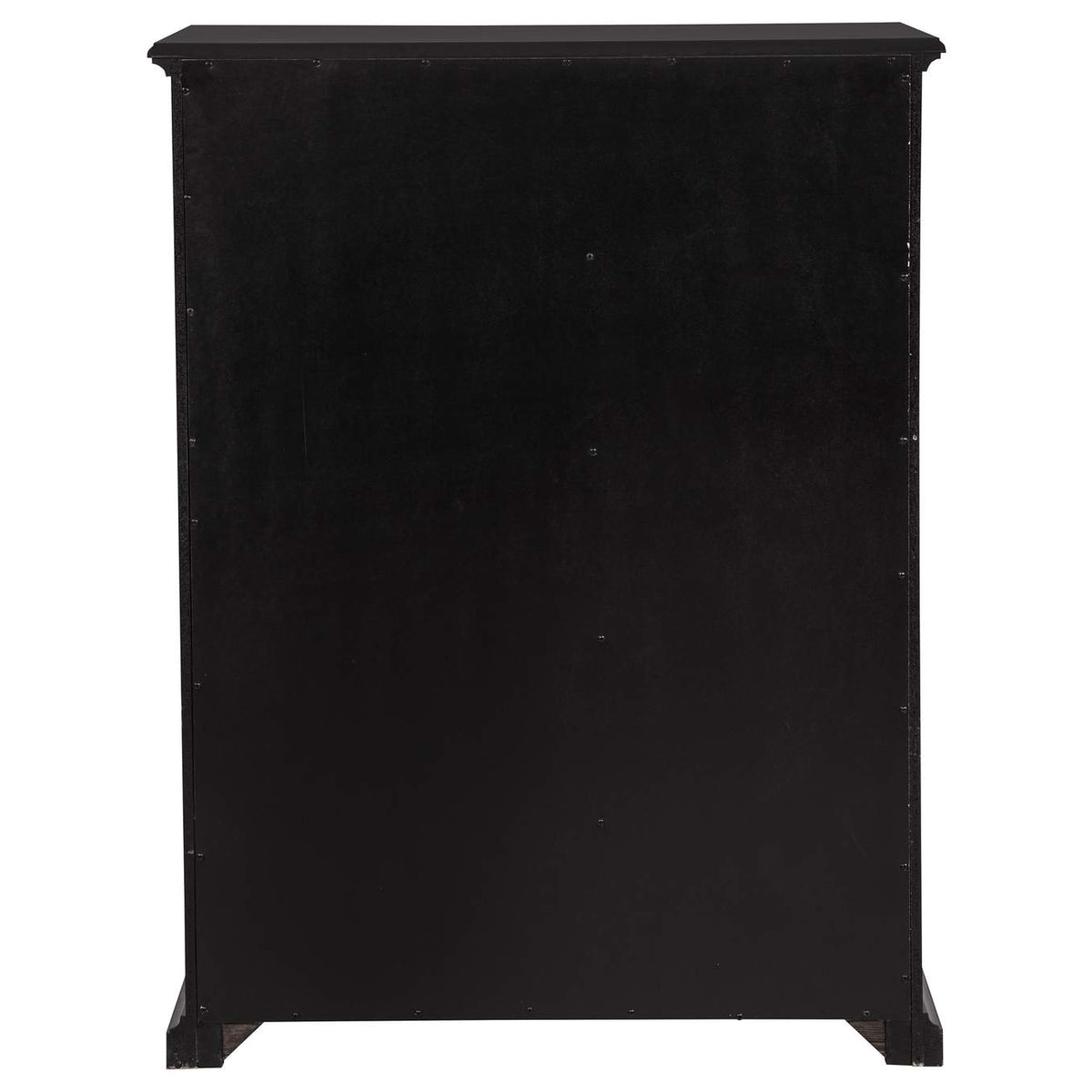 460595BLK Sumerlin 6-drawer Bedroom Chest of Drawers Black