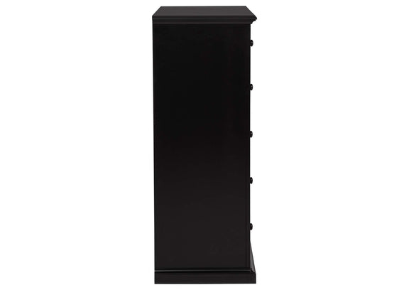 460595BLK Sumerlin 6-drawer Bedroom Chest of Drawers Black