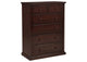 460595CAP Sumerlin 6-drawer Bedroom Chest of Drawers Cappuccino