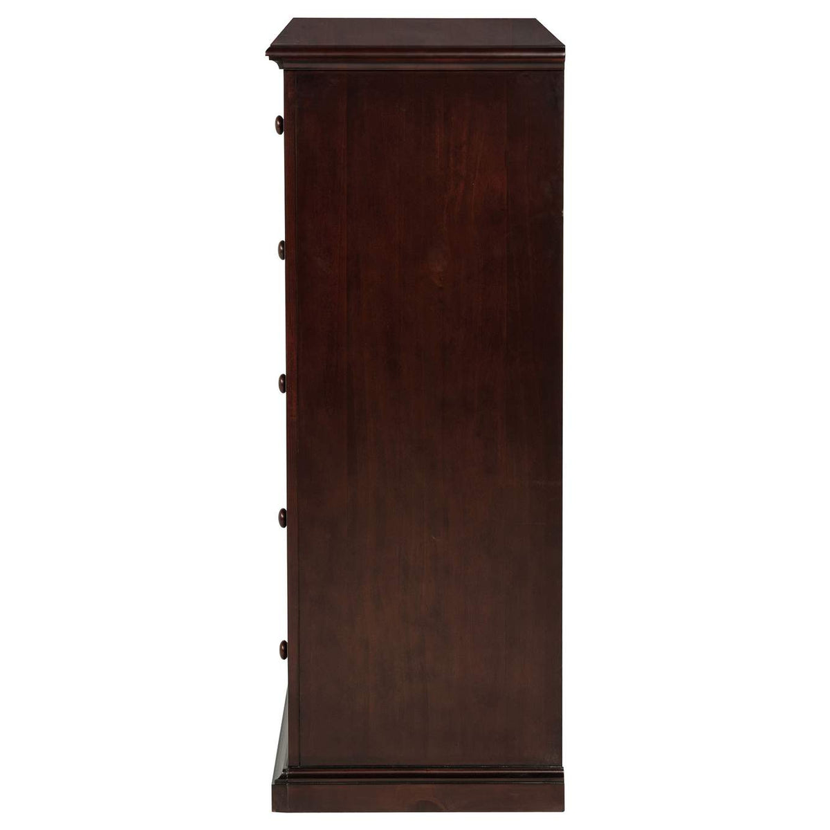 460595CAP Sumerlin 6-drawer Bedroom Chest of Drawers Cappuccino
