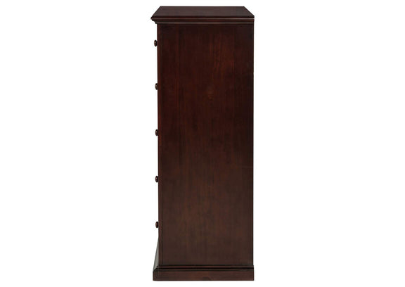 460595CAP Sumerlin 6-drawer Bedroom Chest of Drawers Cappuccino
