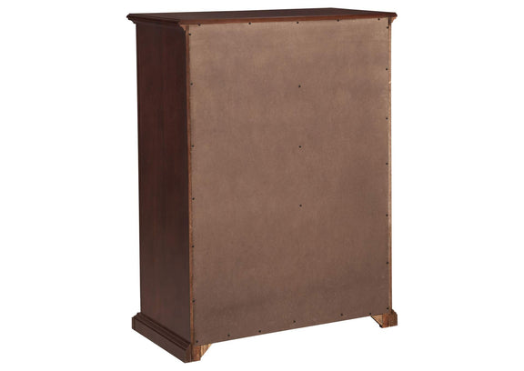 460595CAP Sumerlin 6-drawer Bedroom Chest of Drawers Cappuccino