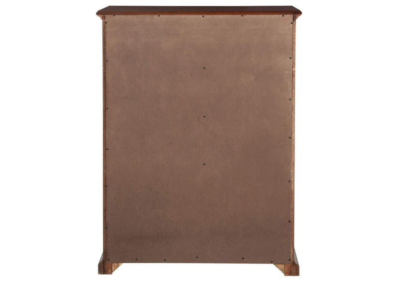 460595CAP Sumerlin 6-drawer Bedroom Chest of Drawers Cappuccino