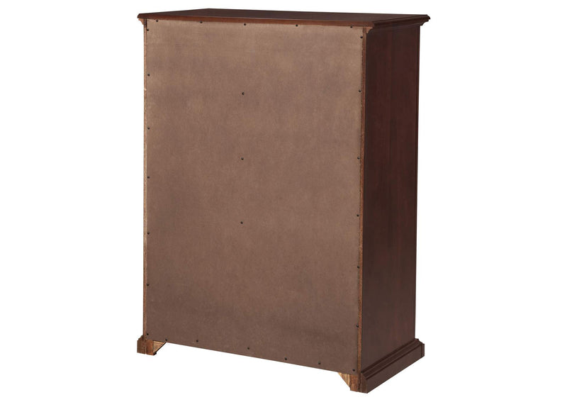 460595CAP Sumerlin 6-drawer Bedroom Chest of Drawers Cappuccino