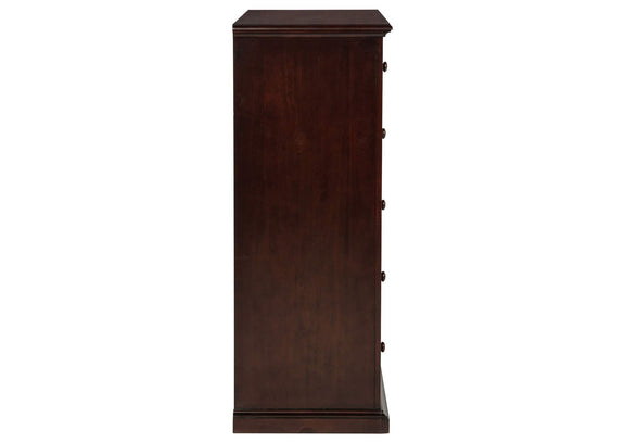 460595CAP Sumerlin 6-drawer Bedroom Chest of Drawers Cappuccino